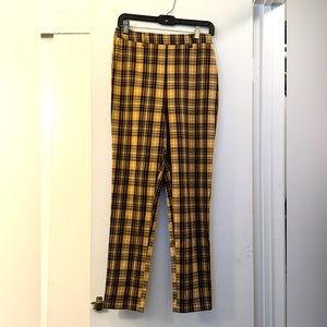 Plaid medium size forever 21 pants
